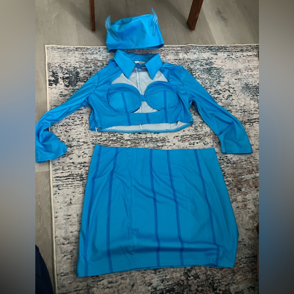 The Fifth Element stewardess flight attendant costume